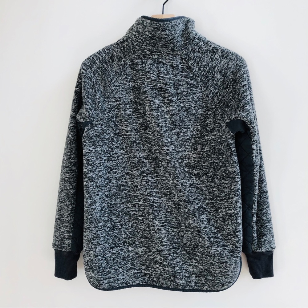 Abercrombie&Fitch• Snap neck Sherpa Sweatshirt • S - Picture 5 of 9